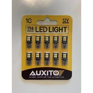 194 LED Bulb 6000K White 168 2825 W5W T10 Wedge 14-SMD Interior Car Bulbs